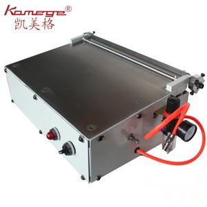 廠家直銷 氣動輕巧自動 16寸 真皮錢包 箱包 制鞋機器 小型折邊機